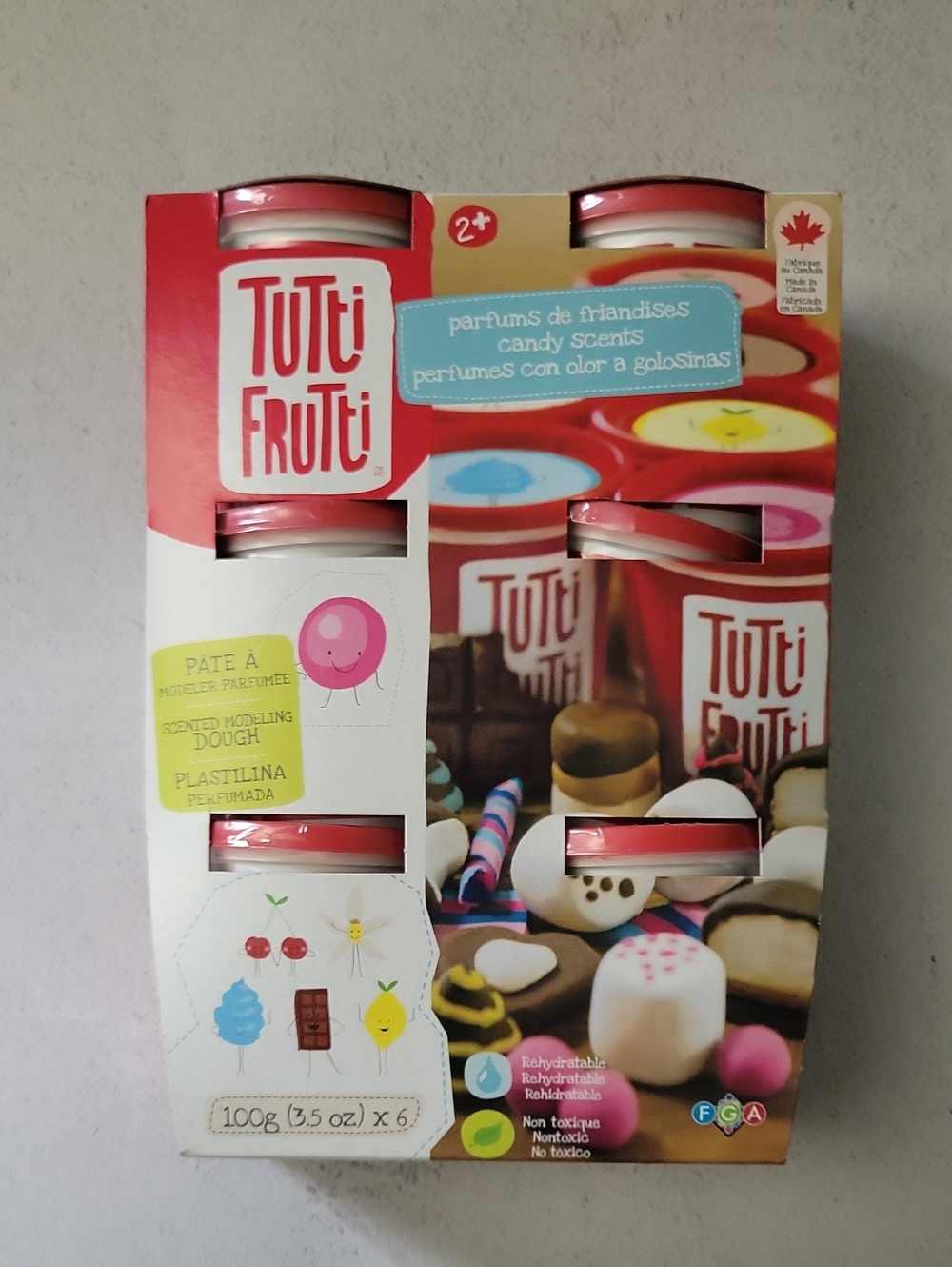 Tutti Frutti Scented Modeling Dough - Candy Scents